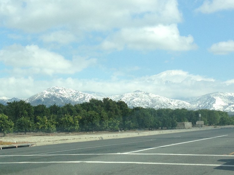Snow on the Mountains!